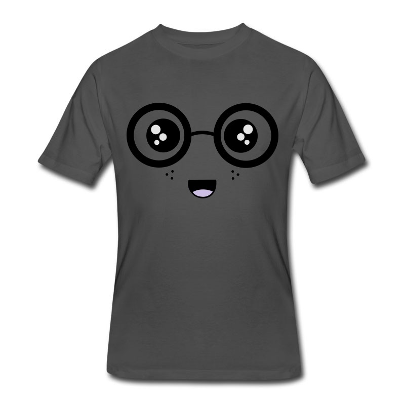 Men's Face With Glasses T-Shirt