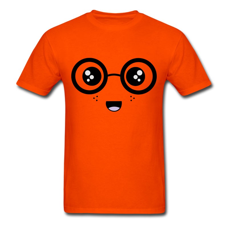 Men's Face With Glasses T-Shirt