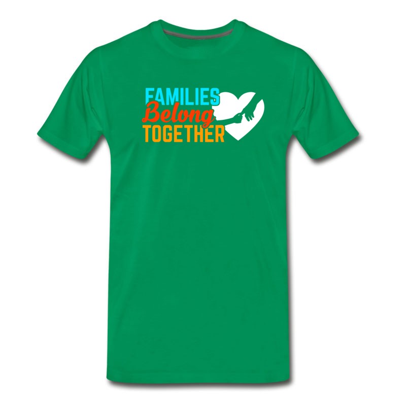 Men's Families Belong Together Immigrant T Shirt T-Shirt