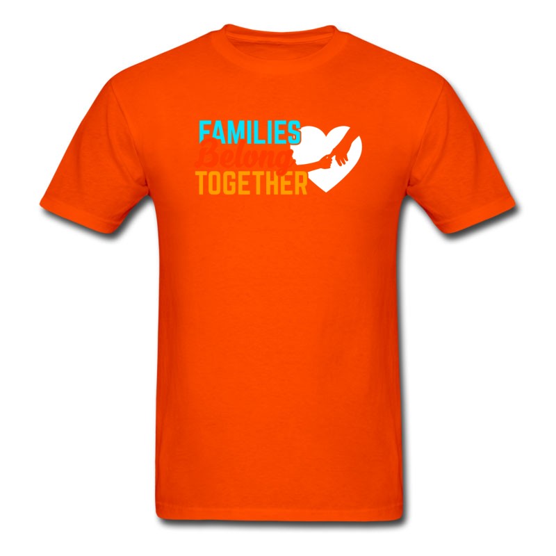 Men's Families Belong Together Immigrant T Shirt T-Shirt