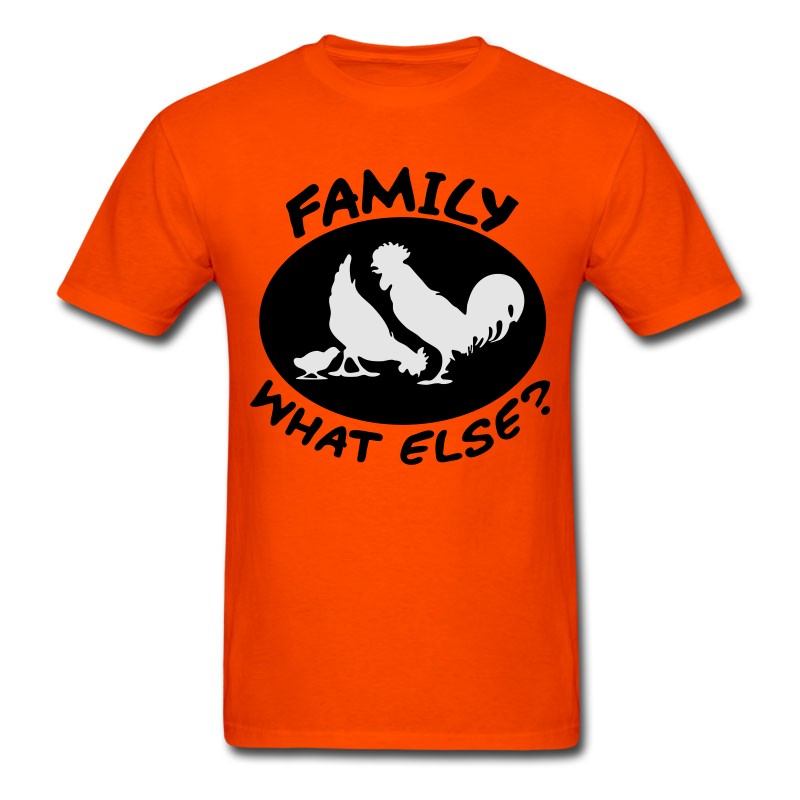 Men's Family / Chicken Family T-Shirt