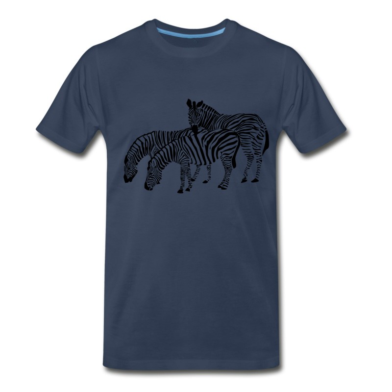 Men's Family Of Zebras T-Shirt