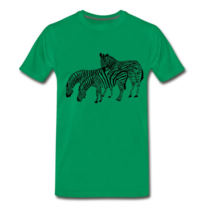 Men's Family Of Zebras T-Shirt