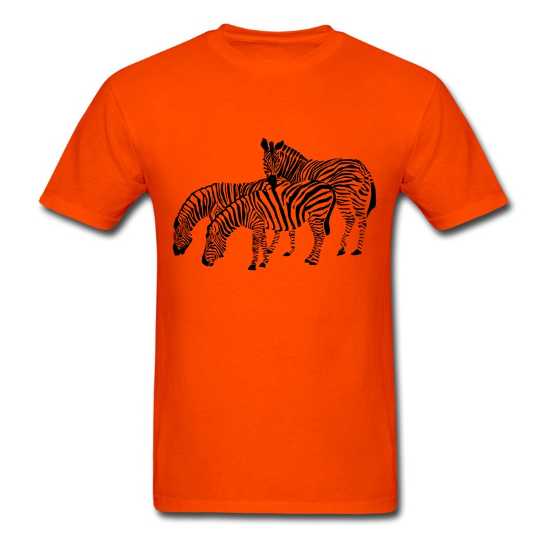 Men's Family Of Zebras T-Shirt