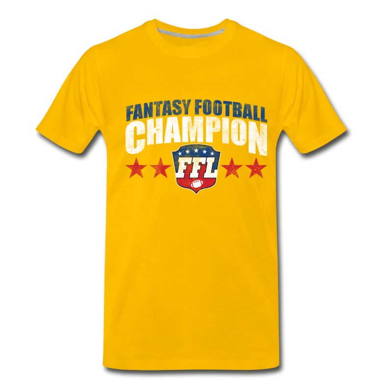 Men's FANTASY FOOTBALL CHAMPION T-Shirt