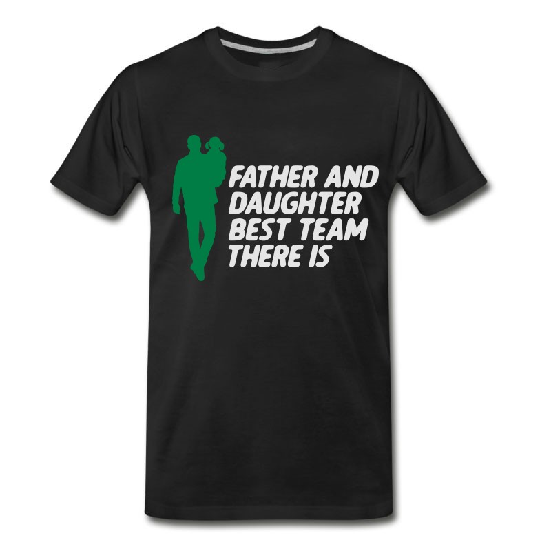 Men's Father And Daughter Best Team Father's Day T-Shirt