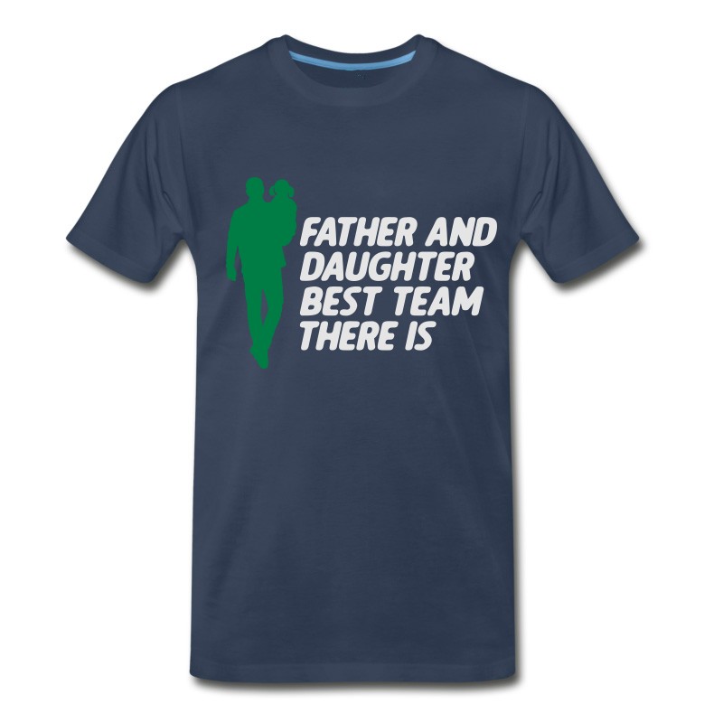 Men's Father And Daughter Best Team Father's Day T-Shirt