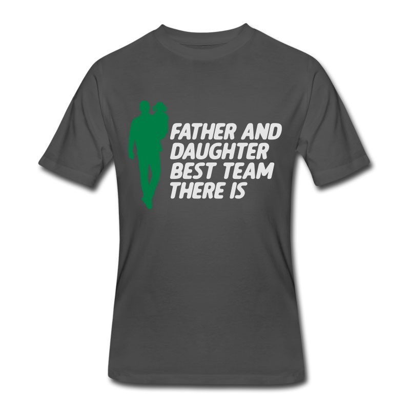 Men's Father And Daughter Best Team Father's Day T-Shirt