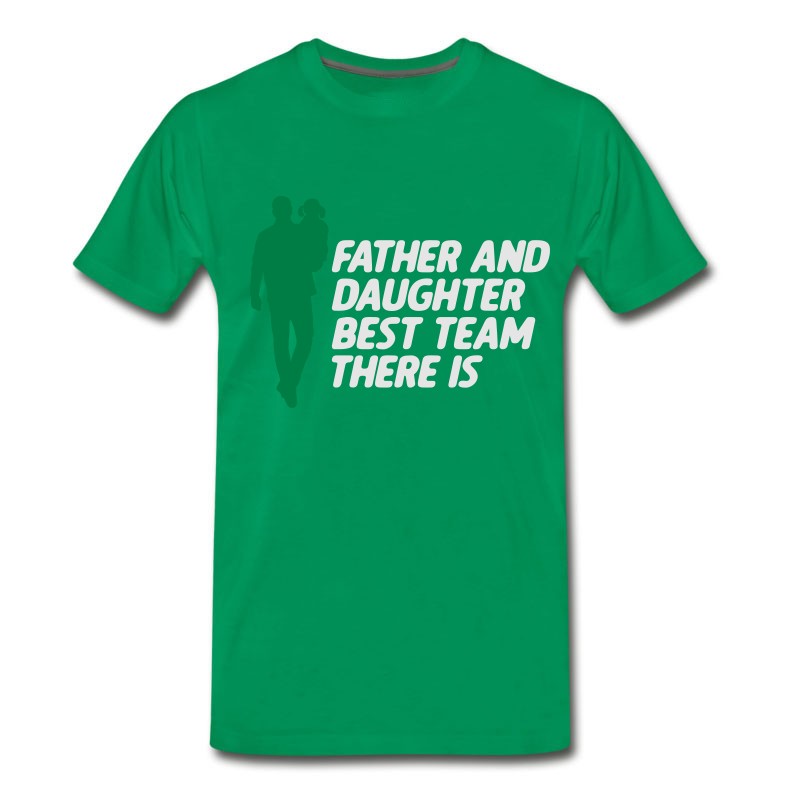 Men's Father And Daughter Best Team Father's Day T-Shirt