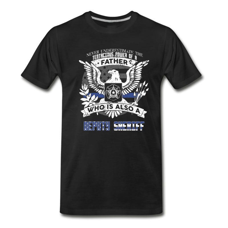 Men's Father Deputy Sheriff T-Shirt