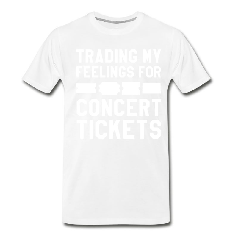 Men's Feelings Concert Tickets T-Shirt