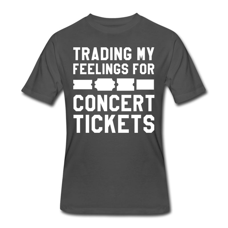 Men's Feelings Concert Tickets T-Shirt