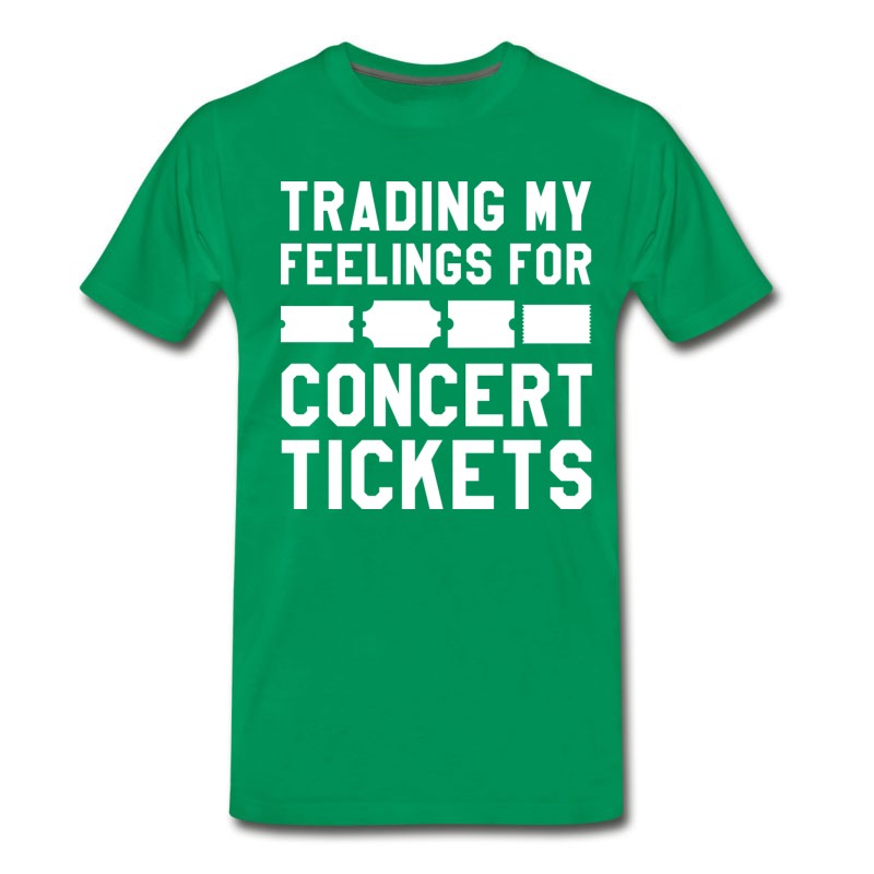 Men's Feelings Concert Tickets T-Shirt