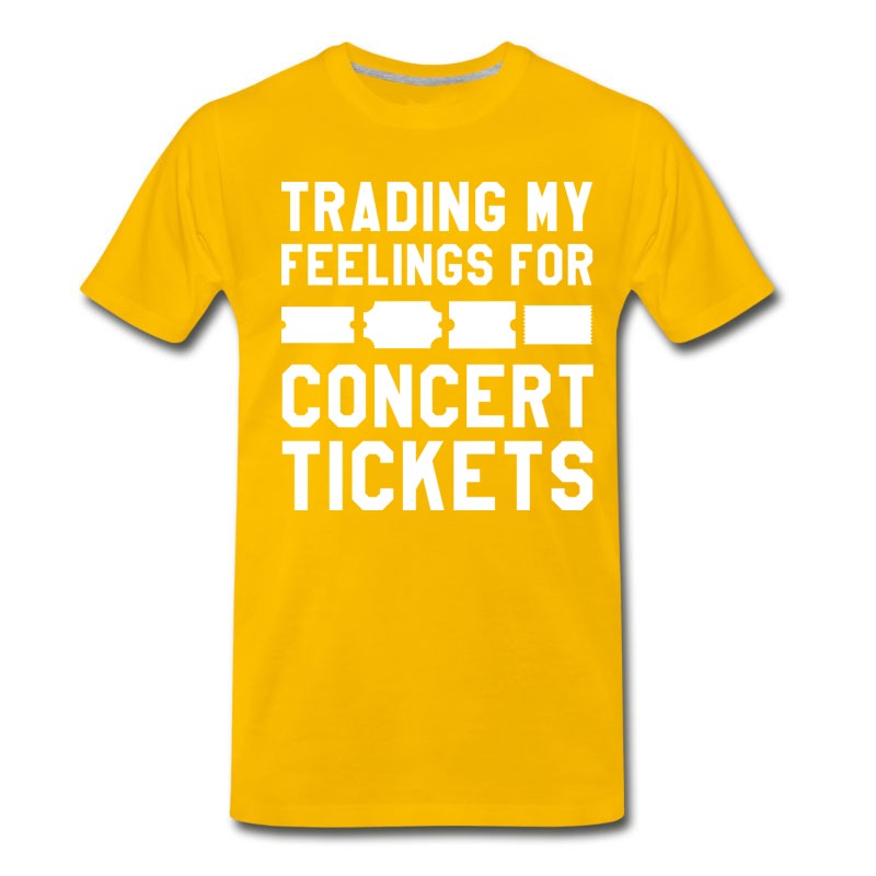 Men's Feelings Concert Tickets T-Shirt