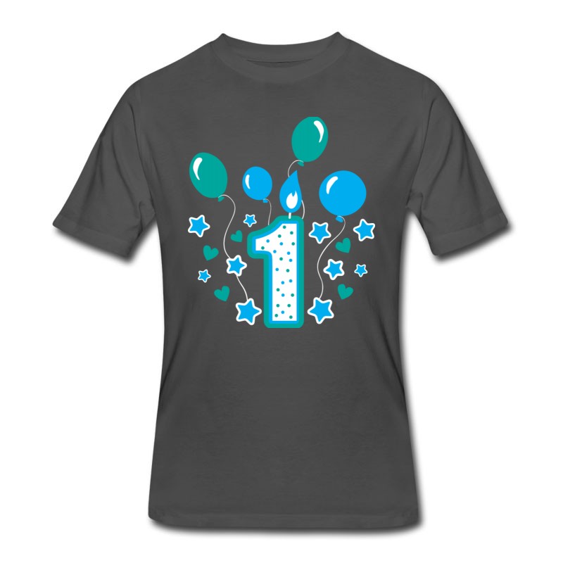 Men's First Birthday Boy 1st Birthday Toddler Gift 1year T-Shirt