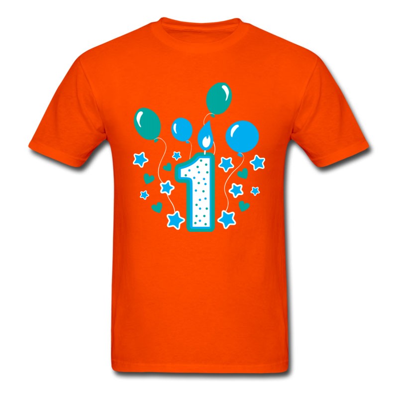 Men's First Birthday Boy 1st Birthday Toddler Gift 1year T-Shirt