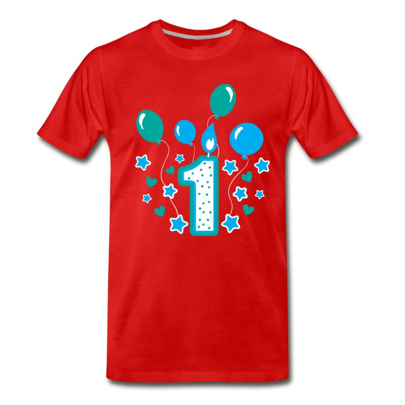 Men's First Birthday Boy 1st Birthday Toddler Gift 1year T-Shirt