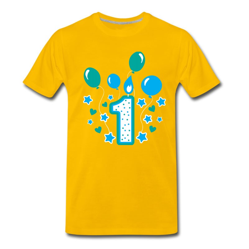 Men's First Birthday Boy 1st Birthday Toddler Gift 1year T-Shirt