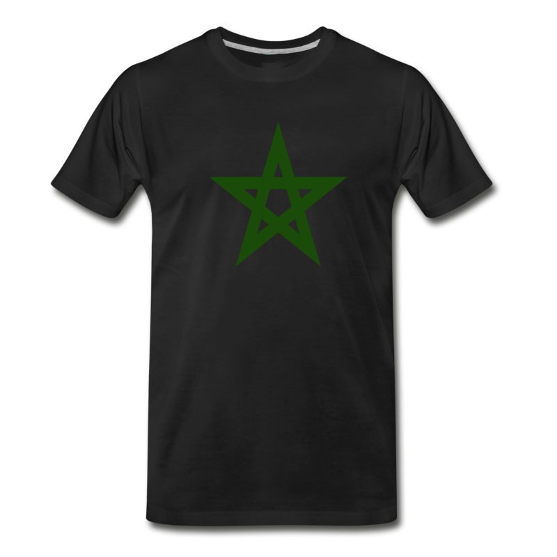 Men's Flag Morocco Shirt T-Shirt