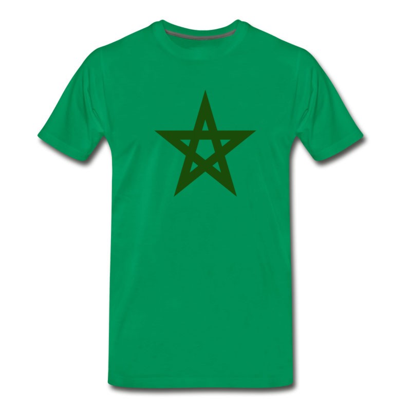 Men's Flag Morocco Shirt T-Shirt