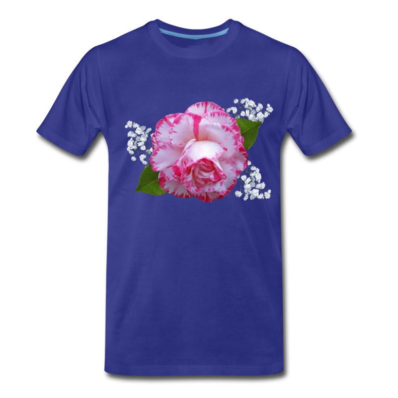 Men's Flowers Lilies Tulips Orchids Sunflower Dahlia Ger T-Shirt