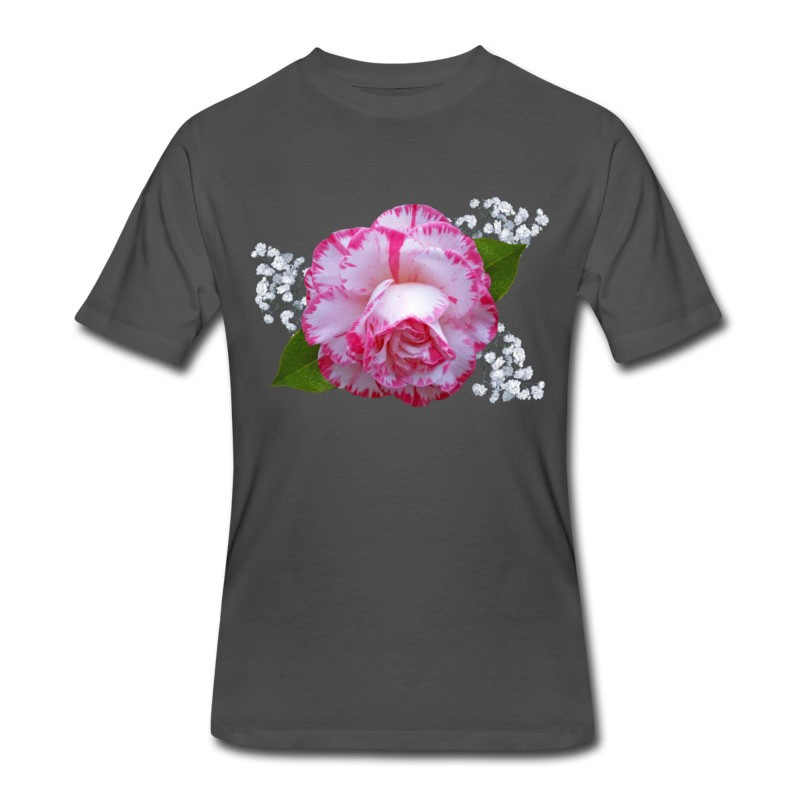 Men's Flowers Lilies Tulips Orchids Sunflower Dahlia Ger T-Shirt