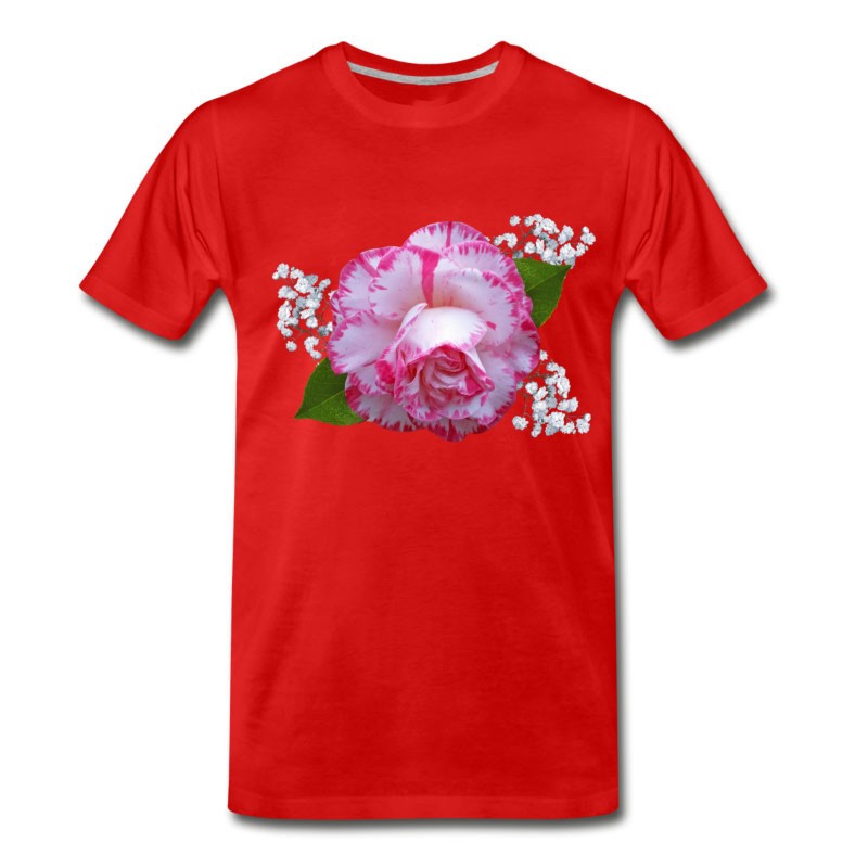 Men's Flowers Lilies Tulips Orchids Sunflower Dahlia Ger T-Shirt