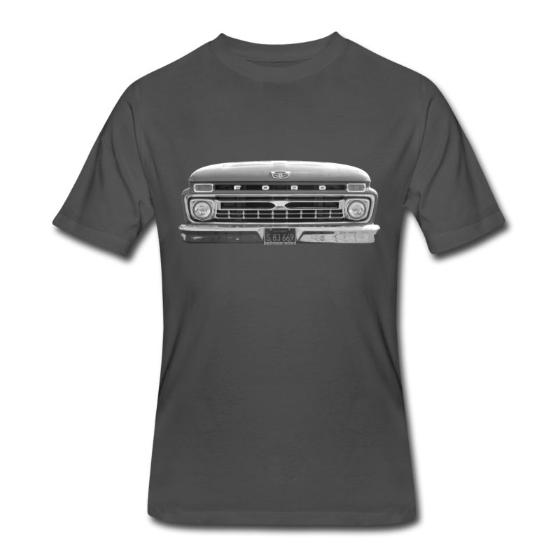 Men's Ford F100 Grille BW T-Shirt