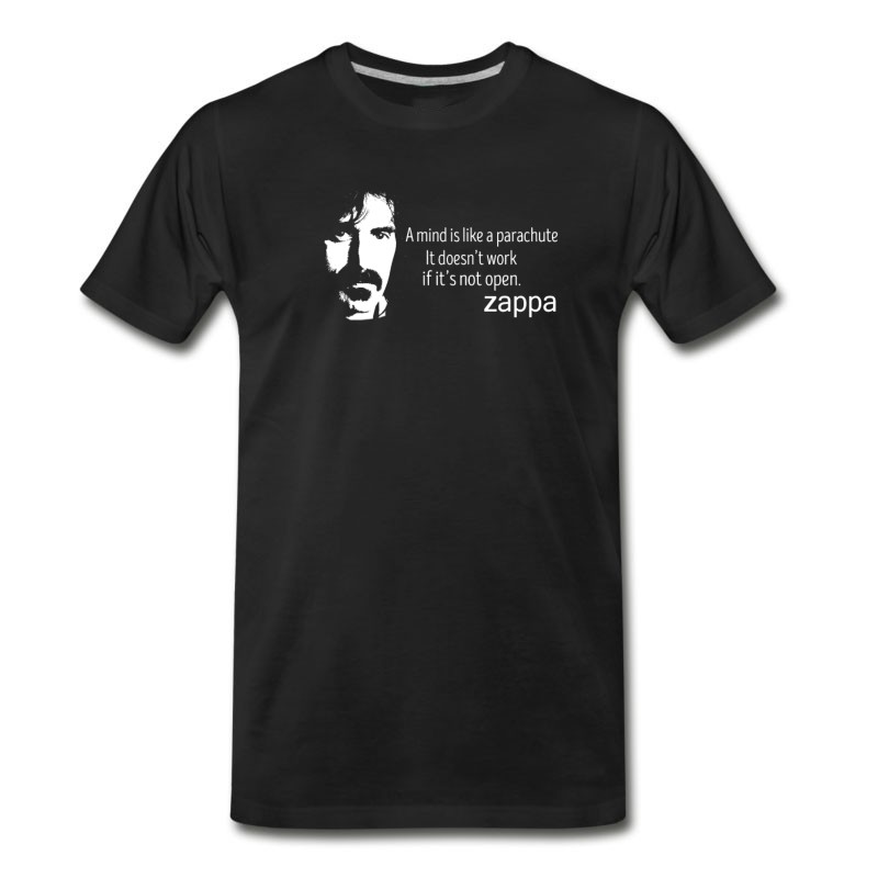 Men's Frank Zappa Mind Is Like A Parachute T-Shirt