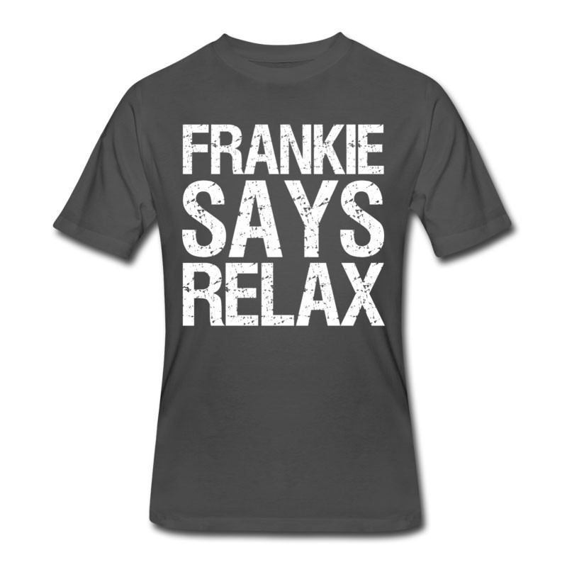 Men's Frankie Says Relax White T-Shirt