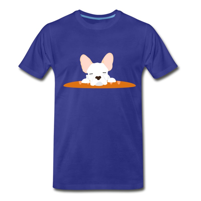 Men's French Bulldog Baguette T-Shirt