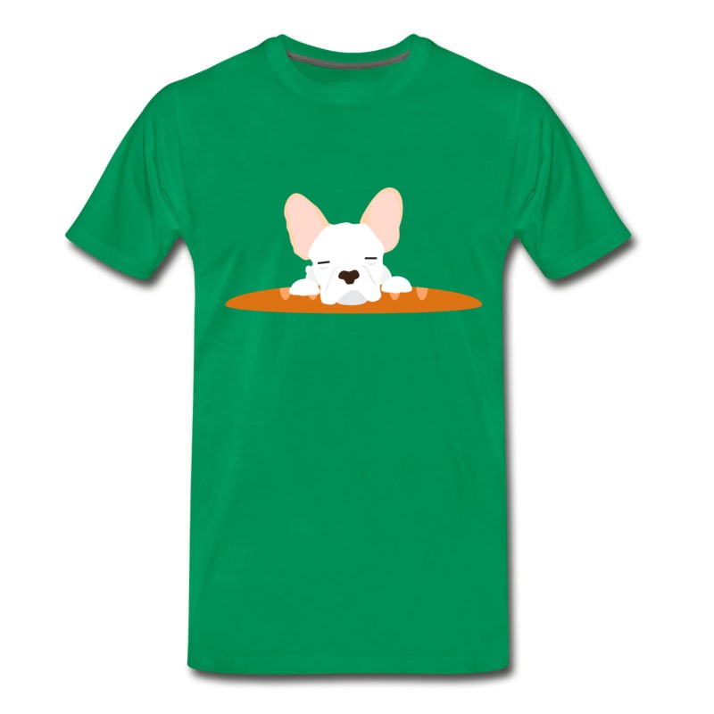 Men's French Bulldog Baguette T-Shirt