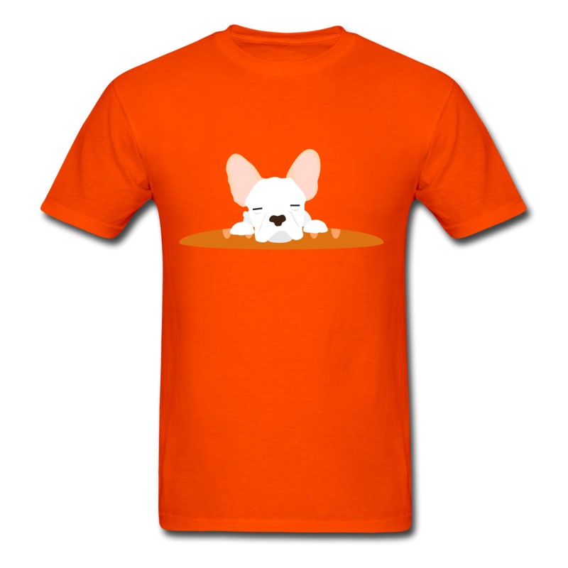 Men's French Bulldog Baguette T-Shirt