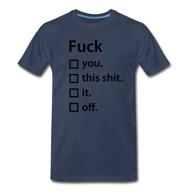 Men's Fuck List T-Shirt