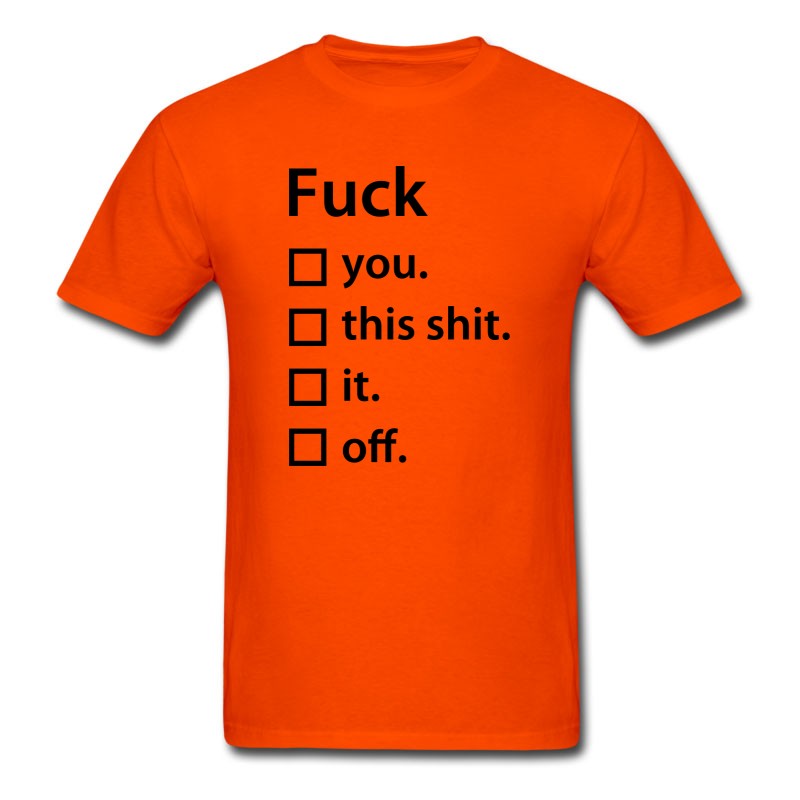 Men's Fuck List T-Shirt