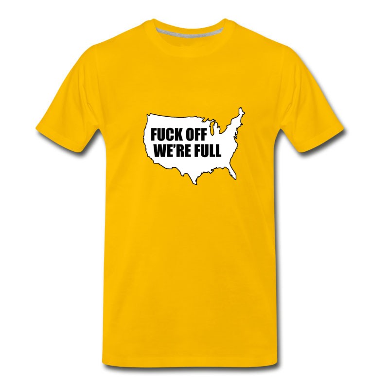 Men's (fuck_off_we_are_full_png) T-Shirt