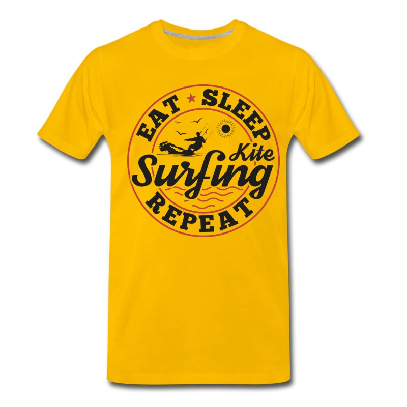 Men's Fun Kitesurfer Kiteboarding Kiteboarder Quote Gift T-Shirt