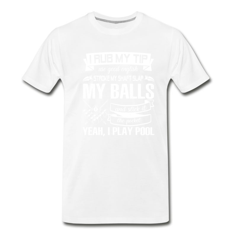 Men's Funny Billiard Shirt T-Shirt