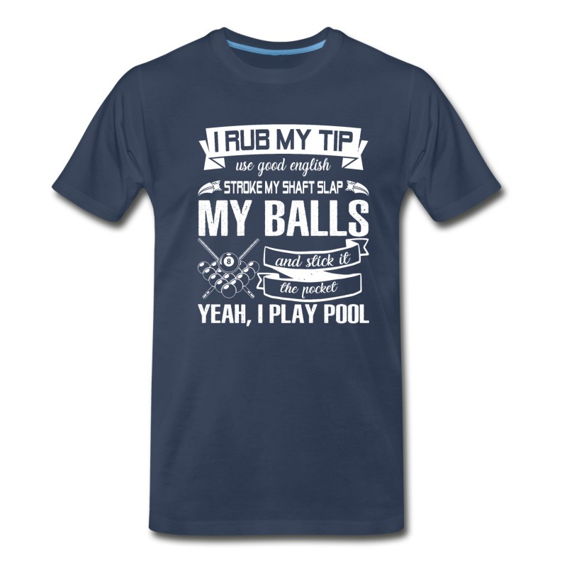 Men's Funny Billiard Shirt T-Shirt