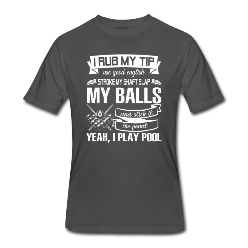 Men's Funny Billiard Shirt T-Shirt