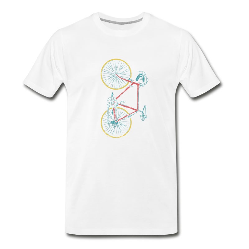 Men's Funny Cycling Triathlon Road Bicycle Bike Gift T-Shirt