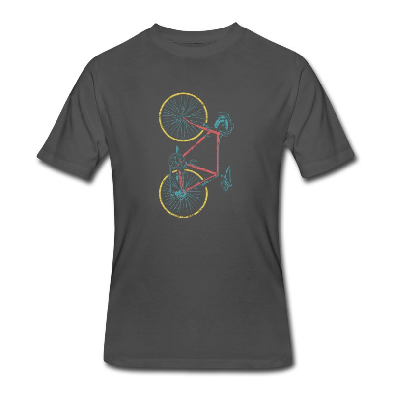 Men's Funny Cycling Triathlon Road Bicycle Bike Gift T-Shirt