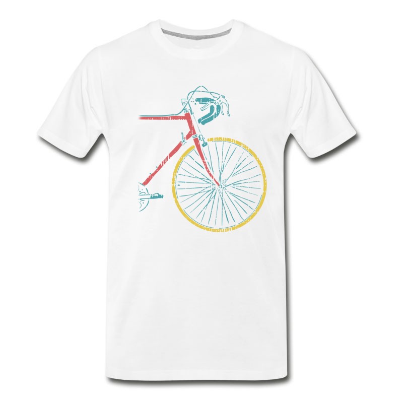 Men's Funny Cycling Triathlon Road Bicycle Bike Gift T-Shirt