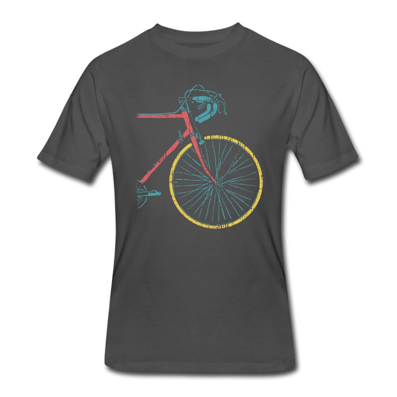 Men's Funny Cycling Triathlon Road Bicycle Bike Gift T-Shirt