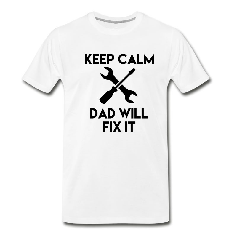 Men's Funny Keep Calm T-Shirt Gift For Daughters And Son T-Shirt