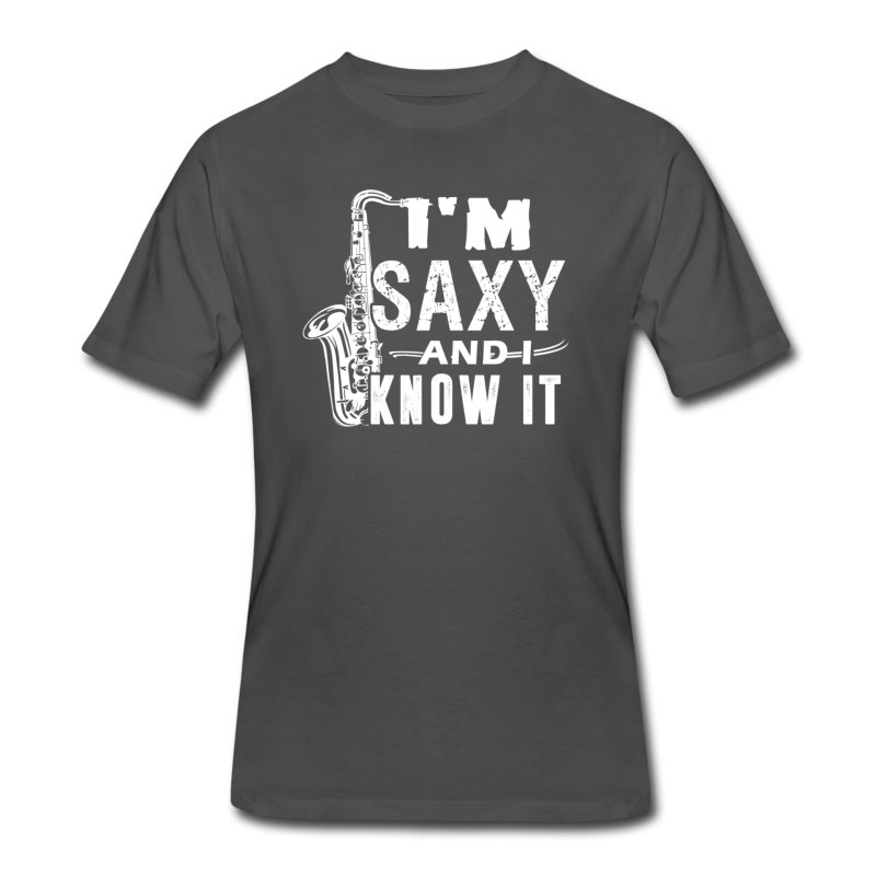 Men's Funny Saxophone Shirt T-Shirt