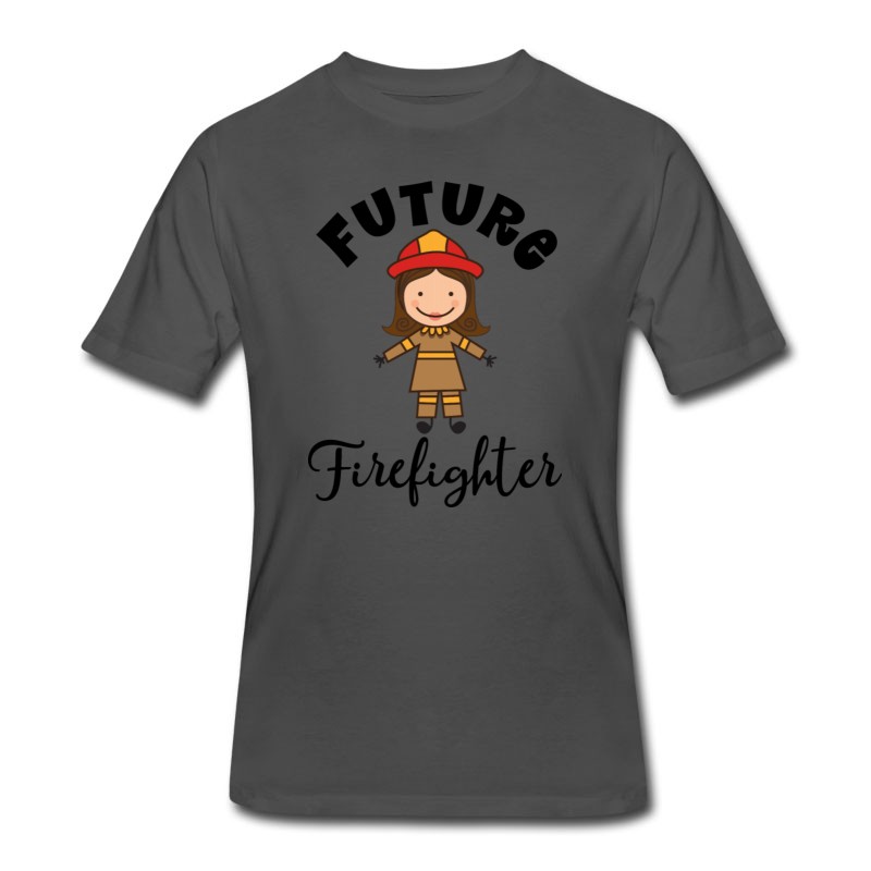 Men's Future Firefighter Girls T-Shirt