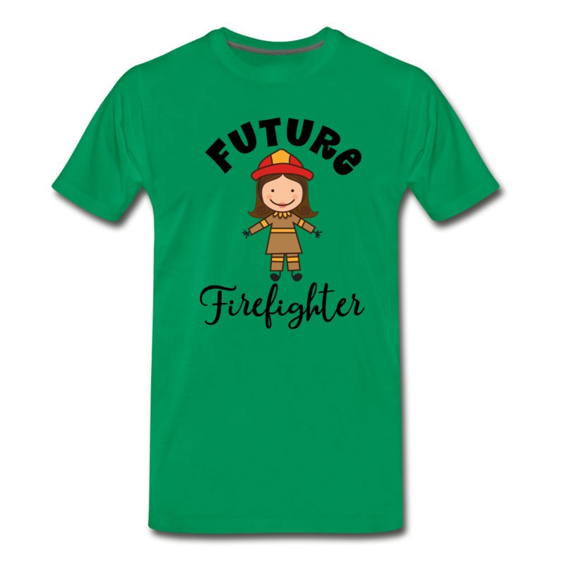 Men's Future Firefighter Girls T-Shirt