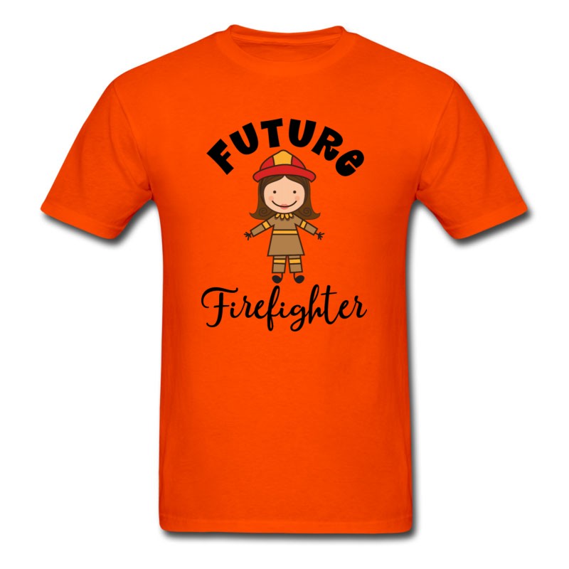 Men's Future Firefighter Girls T-Shirt