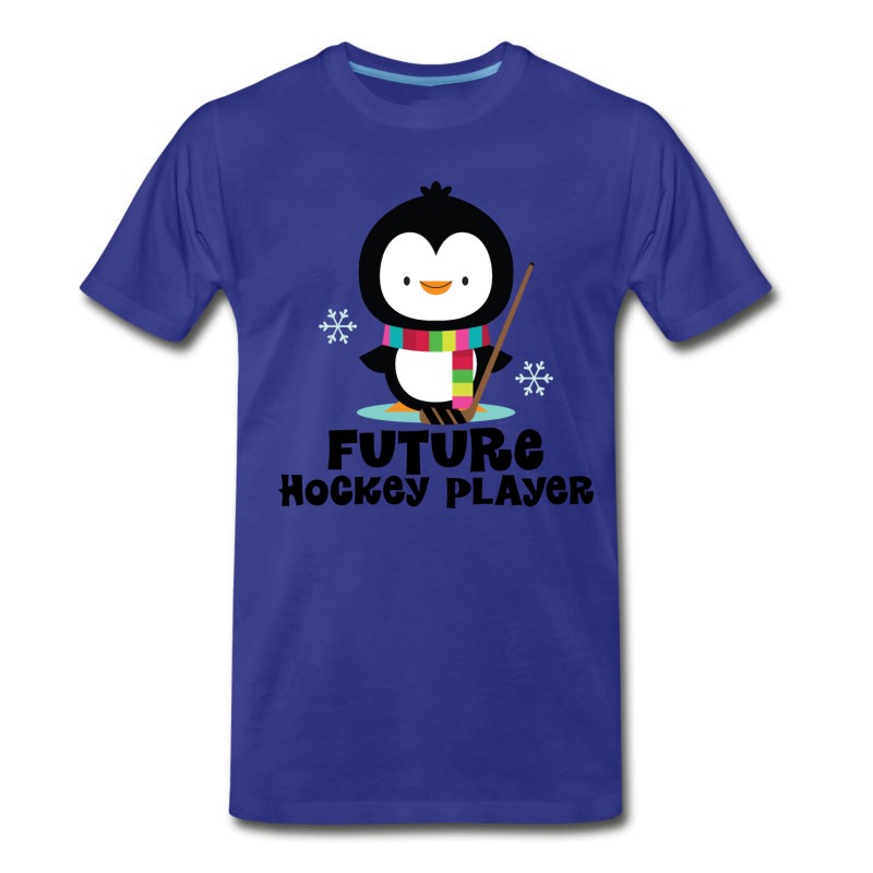 Men's Future Hockey Player (penguin) T-Shirt